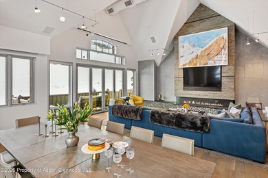 This stunning Maroon Creek townhome has been completely