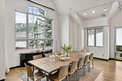 This stunning Maroon Creek townhome has been completely