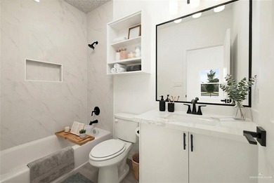 Stunning new construction home located on the golf course in a - photo 8