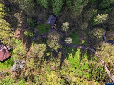 A custom chalet-style home surrounded by natural forest on - photo 41