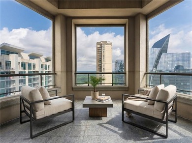This expansive residence high above the Buckhead skyline at the