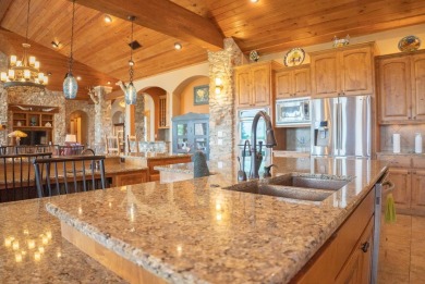 Stunning custom home on gorgeous 35.04 acres (per plat) within