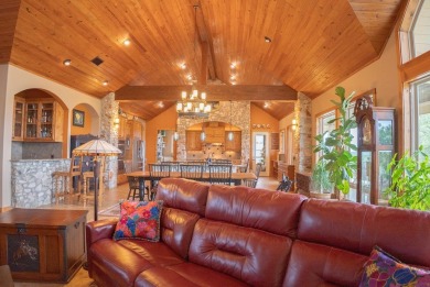 Stunning custom home on gorgeous 35.04 acres (per plat) within