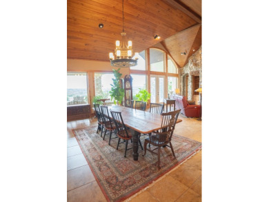 Stunning custom home on gorgeous 35.04 acres (per plat) within