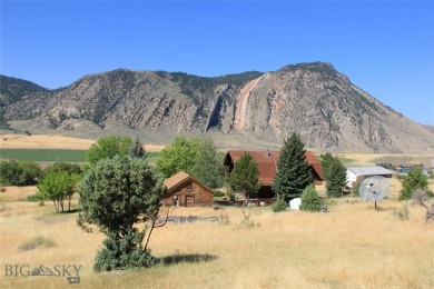 Yellowstone River Home For Sale in Gardiner Montana