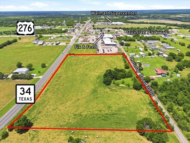 HOT PROPERTY! 9.226 Acres and 822 ft of SH 34 frontage in - photo 1