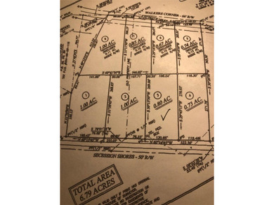Lake Secession Lot For Sale in Iva South Carolina