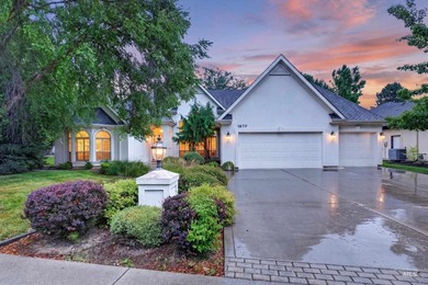 Custom-built waterfront home in Eagle's desirable Island Woods - photo 1