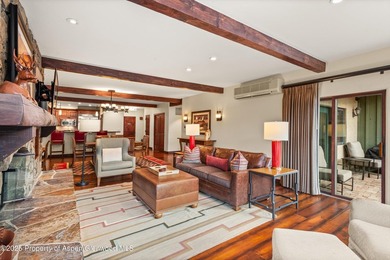 Ski directly onto Snowmass Mountain from this elegant residence