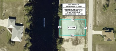 Cape Coral Lakes Area Lot For Sale in Cape Coral Florida