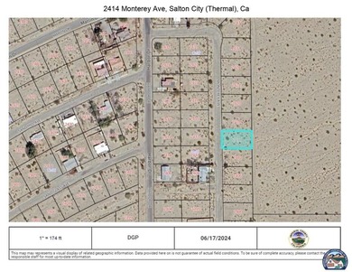 Salton Sea Lake Lot For Sale in Thermal California
