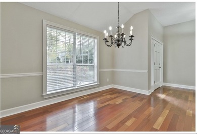 Nestled on a private cul-de-sac lot with beautiful wooded and - photo 9
