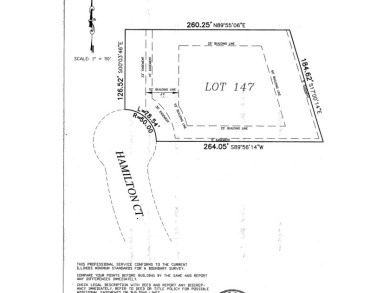 Lake Lot Sale Pending in Inverness, Illinois