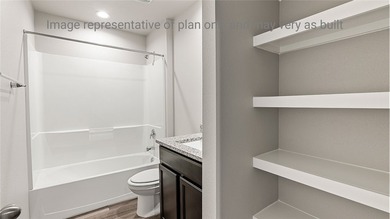 The Texas Cali plan is a single-story, 4-bedroom, 2-bathroom - photo 17