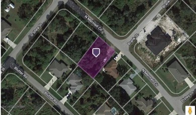 Northport Waterway Lakes and Canals Lot For Sale in North Port Florida