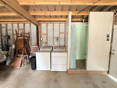 This unique 1-bedroom, 1-bath property sits on .44 acres shaded