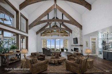 Built for entertaining, the kitchen features stunning mirrored - photo 6