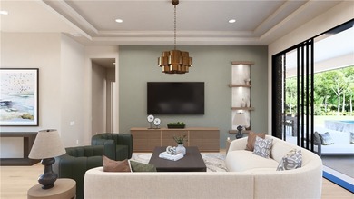 This to-be-constructed home sits on a riverfront lot in gated - photo 10