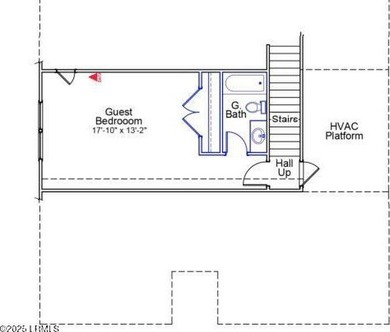The single-story Bates II plan features three bedrooms and two - photo 3