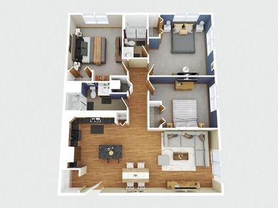 Welcome to this RARE 3 bedroom CORNER unit with 2 underground - photo 23
