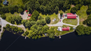 Cabin rental business with a lodge or main home, and RV/campsite - Lake Commercial For Sale in Howland, Maine