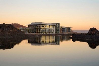 Enjoy elevated resort living in this 715-square-foot Terrace