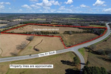 Lake Acreage For Sale in Iva, South Carolina