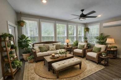 Strategically positioned for privacy, this beautiful home on the - photo 11