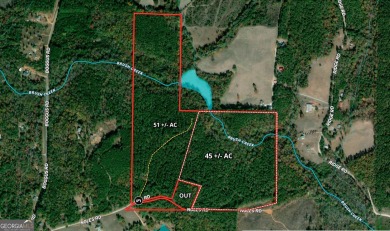 Lake Acreage For Sale in Franklin, Georgia