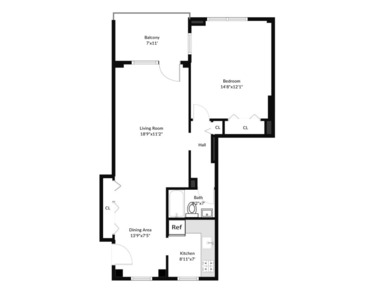 Luxury 1-Bd. Co-op with Balcony, Swimming Pool, Doormen & - photo 12