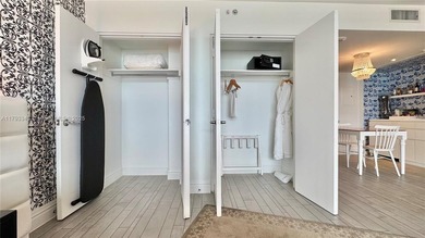 High-floor furnished studio with wide bay views. Part of the