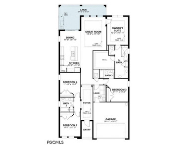 Discover the Calusa, a thoughtfully designed single-story home - photo 17