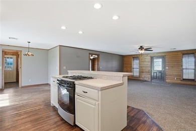 Rustic Log Cabin Retreat on Corner Lot in Claremore - Wraparound