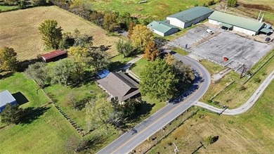 Rustic Log Cabin Retreat on Corner Lot in Claremore - Wraparound