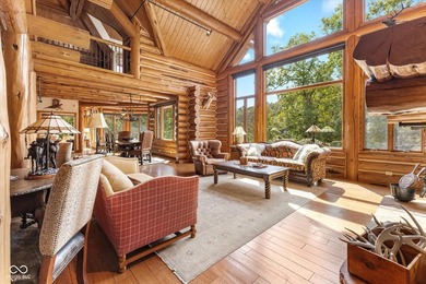 Private, Brown County Custom log home w/3bed/3.5bath, 3 car - photo 2