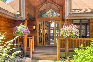 A rare riverfront retreat in Woody Creek, this elegant mountain - photo 4