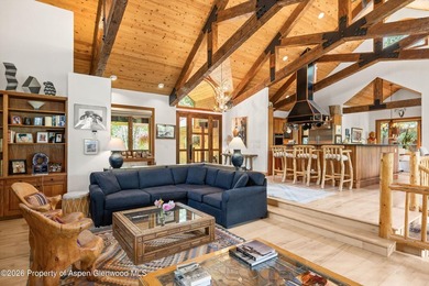 A rare riverfront retreat in Woody Creek, this elegant mountain - photo 5