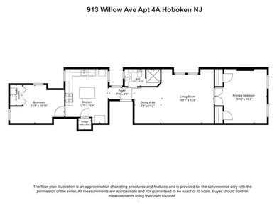 Spacious and bright uptown 2-bedroom, 1-bath home featuring high - photo 13