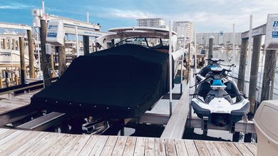 D-7 Boat slip is a 36 x 16 ft wt slip located in Marbella Yacht - photo 3