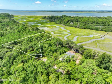 Beaufort River Lot For Sale in Saint Helena Island South Carolina