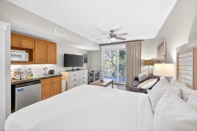 This fully furnished studio offers a spacious private balcony - photo 10