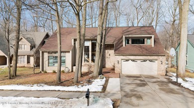 (private lake, pond, creek) Home Sale Pending in Okemos Michigan