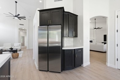 beautifully remodeled powder room adds convenience for guests - photo 25