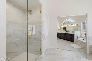 beautifully remodeled powder room adds convenience for guests - photo 41