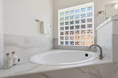 beautifully remodeled powder room adds convenience for guests - photo 44
