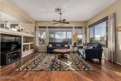 Highly desirable Anthem Country Club home with privacy and