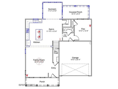 Our two-story Edisto plan features a spacious great room which - photo 2