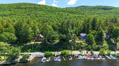 Charming log cottage overlooking Lake George with Lake George - photo 42