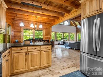 Stunning log cabin in Riverbend at Lake Lure offers mountain - photo 5