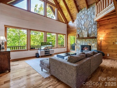 Stunning log cabin in Riverbend at Lake Lure offers mountain - photo 7